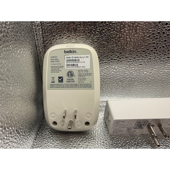 Belkin Wemo Smart Plug WiFi Enabled Home Automation Bundle 4 Pieces - Picture 2 of 4